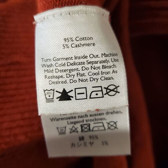 Eddie Bauer Cotton Cashmere Pullover XL - Picture 11 of 15